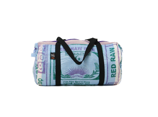 Eco-friendly Upcycled Rice Bag Duffle Bag